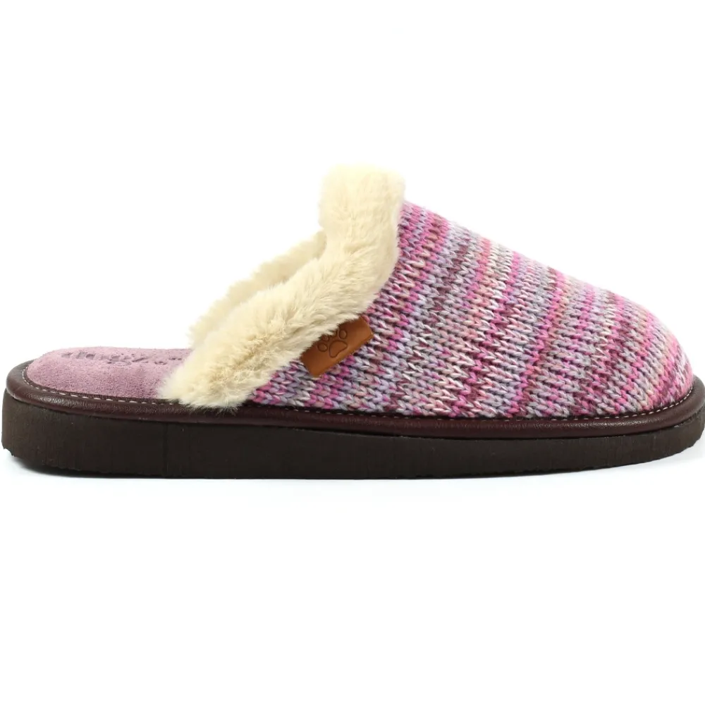 Womens Slippers | Slip-on-Lunar Shoes Alfa Pink Slipper