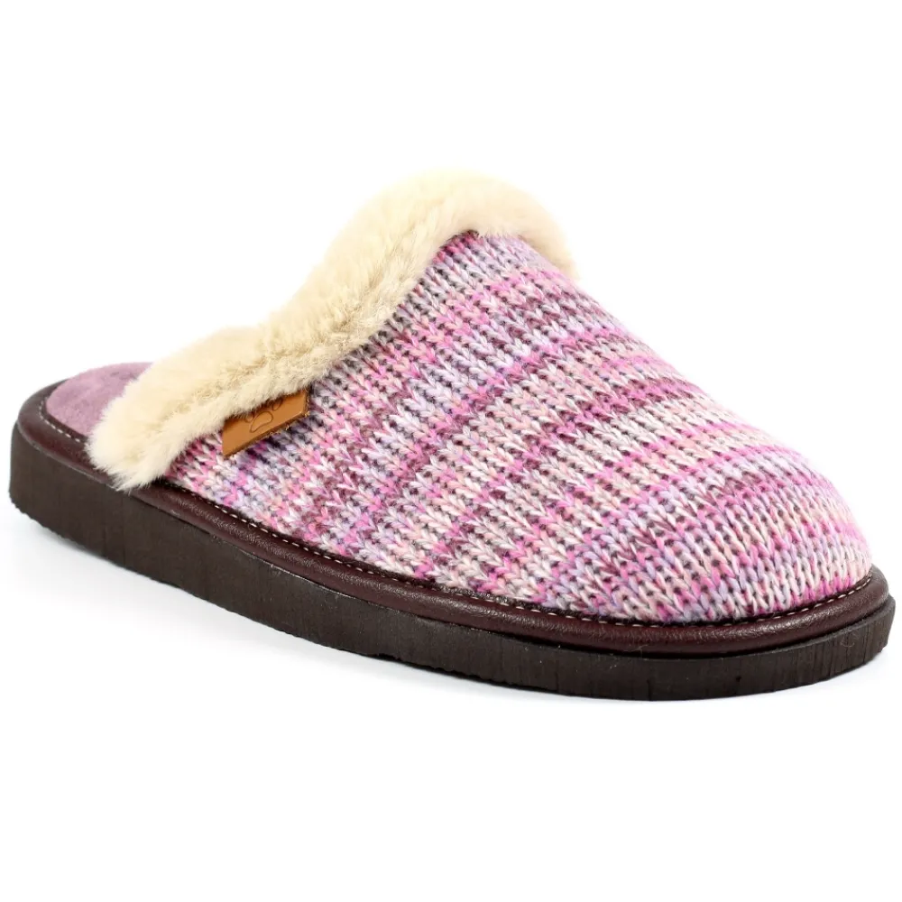 Womens Slippers | Slip-on-Lunar Shoes Alfa Pink Slipper