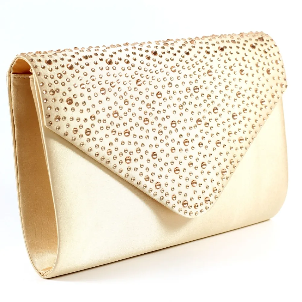 Shoes & Matching Bags | Clutch-Lunar Shoes Arabella Champagne Bag