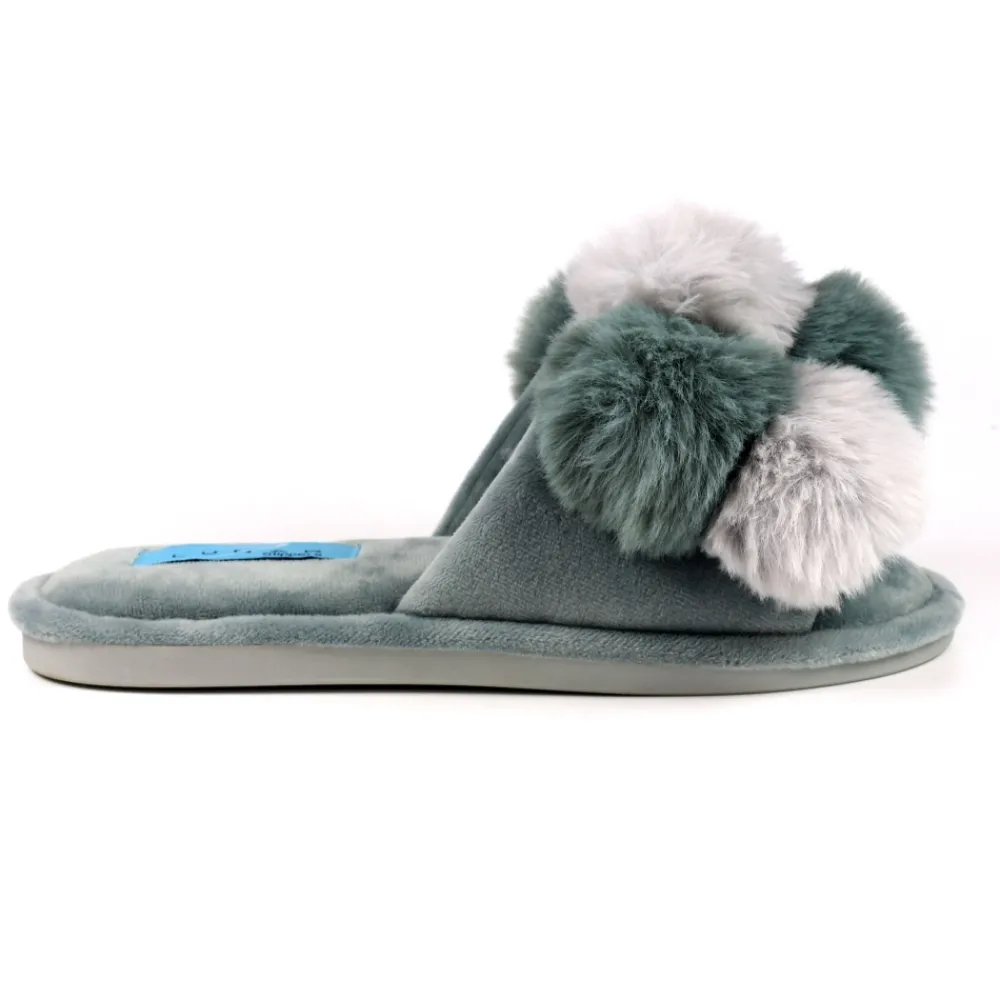 Gift Boxed Slippers | Slip-on-Lunar Shoes Bamboo Grey Slipper