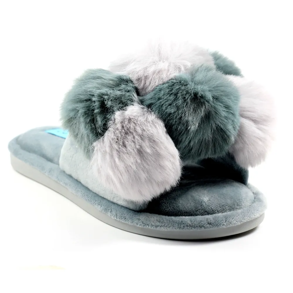 Gift Boxed Slippers | Slip-on-Lunar Shoes Bamboo Grey Slipper