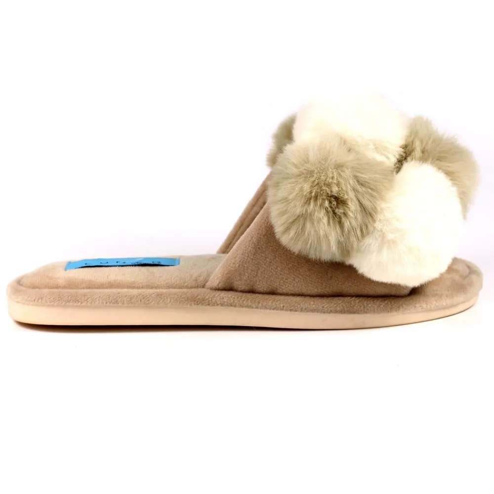 Slip-on-Lunar Shoes Bamboo Mink Slipper