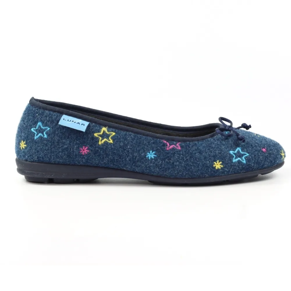 Pump-Lunar Shoes Berry Blue Pump Slipper