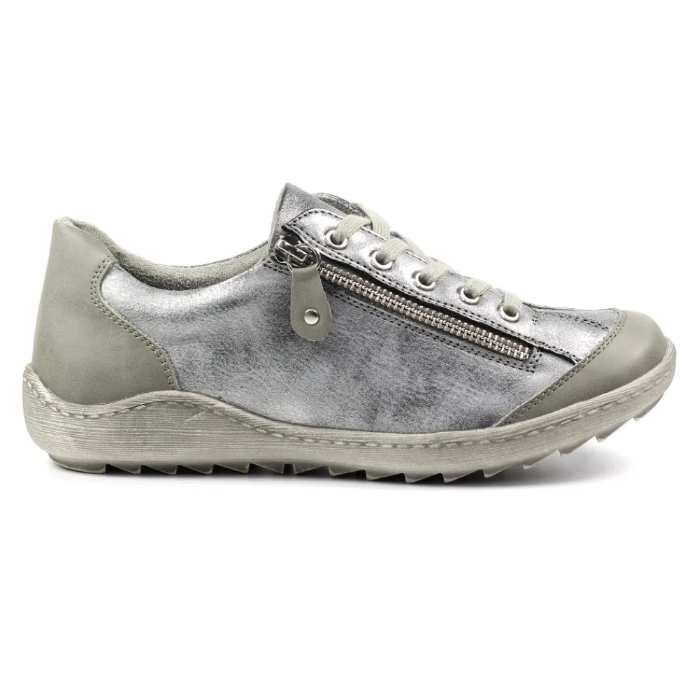 Trainers | Pumps-Lunar Shoes Bianca Grey Trainer