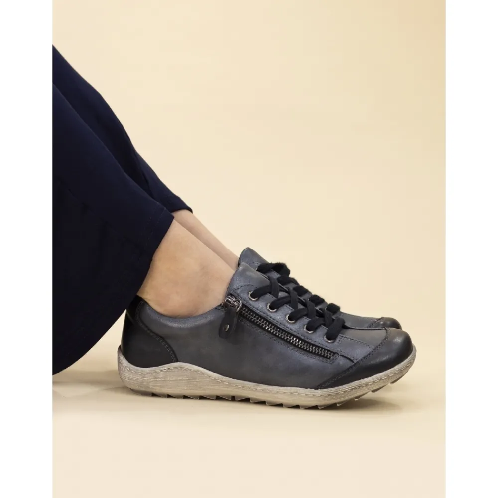 Trainers | Pumps-Lunar Shoes Bianca Navy Trainer