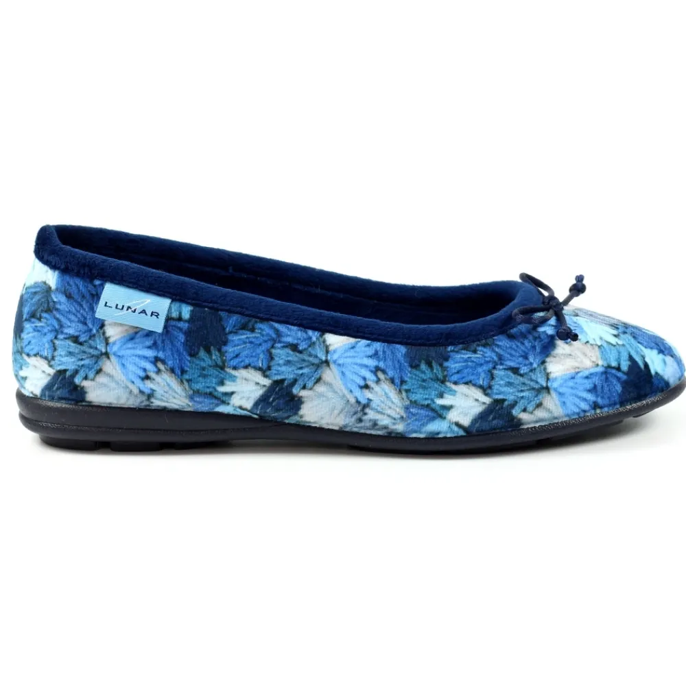 Pump-Lunar Shoes Cancun Blue Pump Slipper