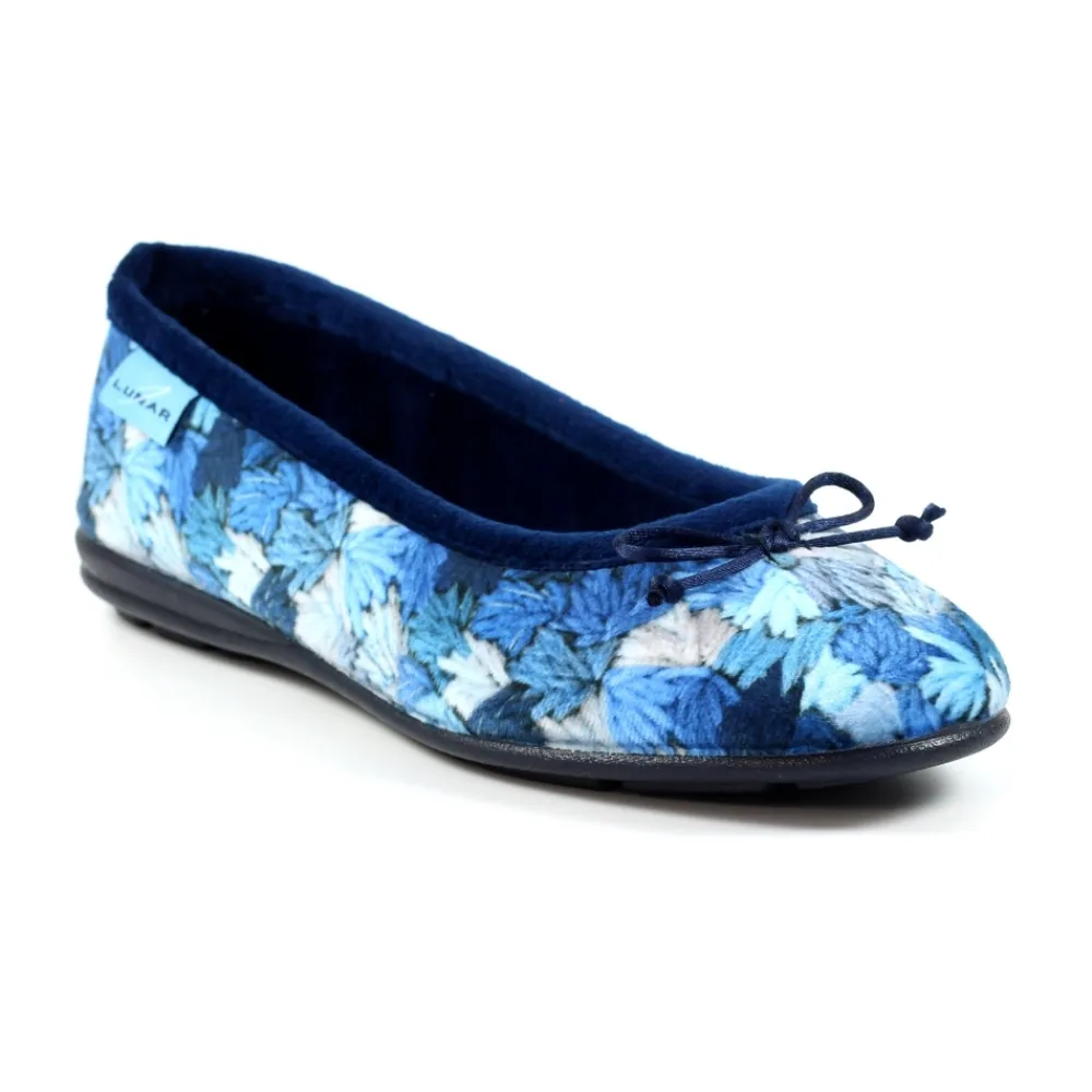 Pump-Lunar Shoes Cancun Blue Pump Slipper