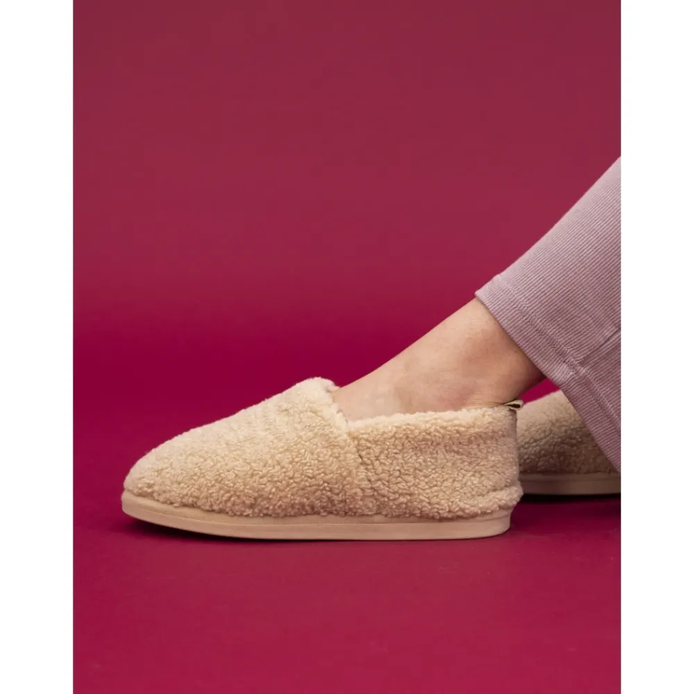 Gift Boxed Slippers-Lunar Shoes Charmaine Beige Slipper