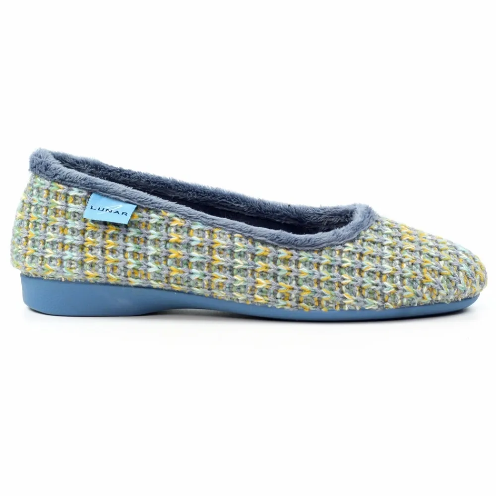 Pump | Slip-on-Lunar Shoes Cherie Grey Slipper