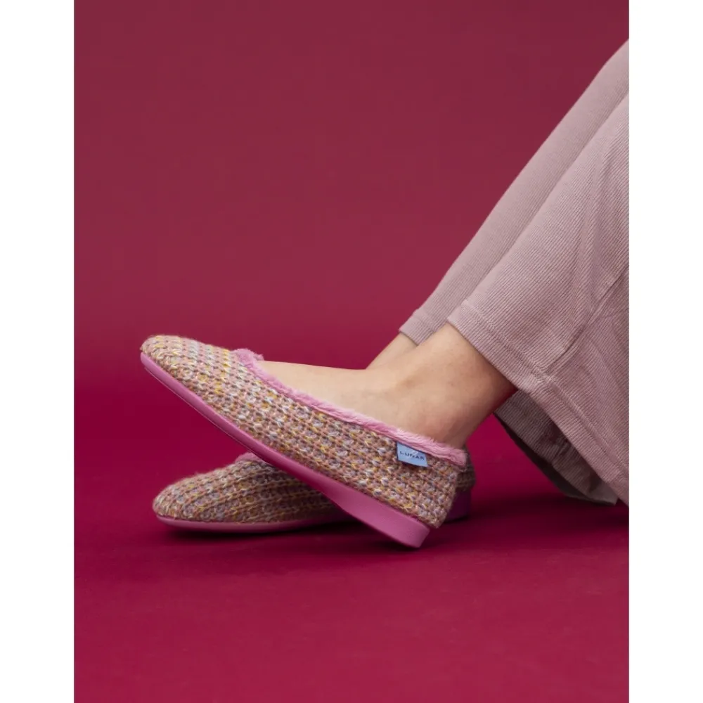 Pump | Slip-on-Lunar Shoes Cherie Pink Slipper