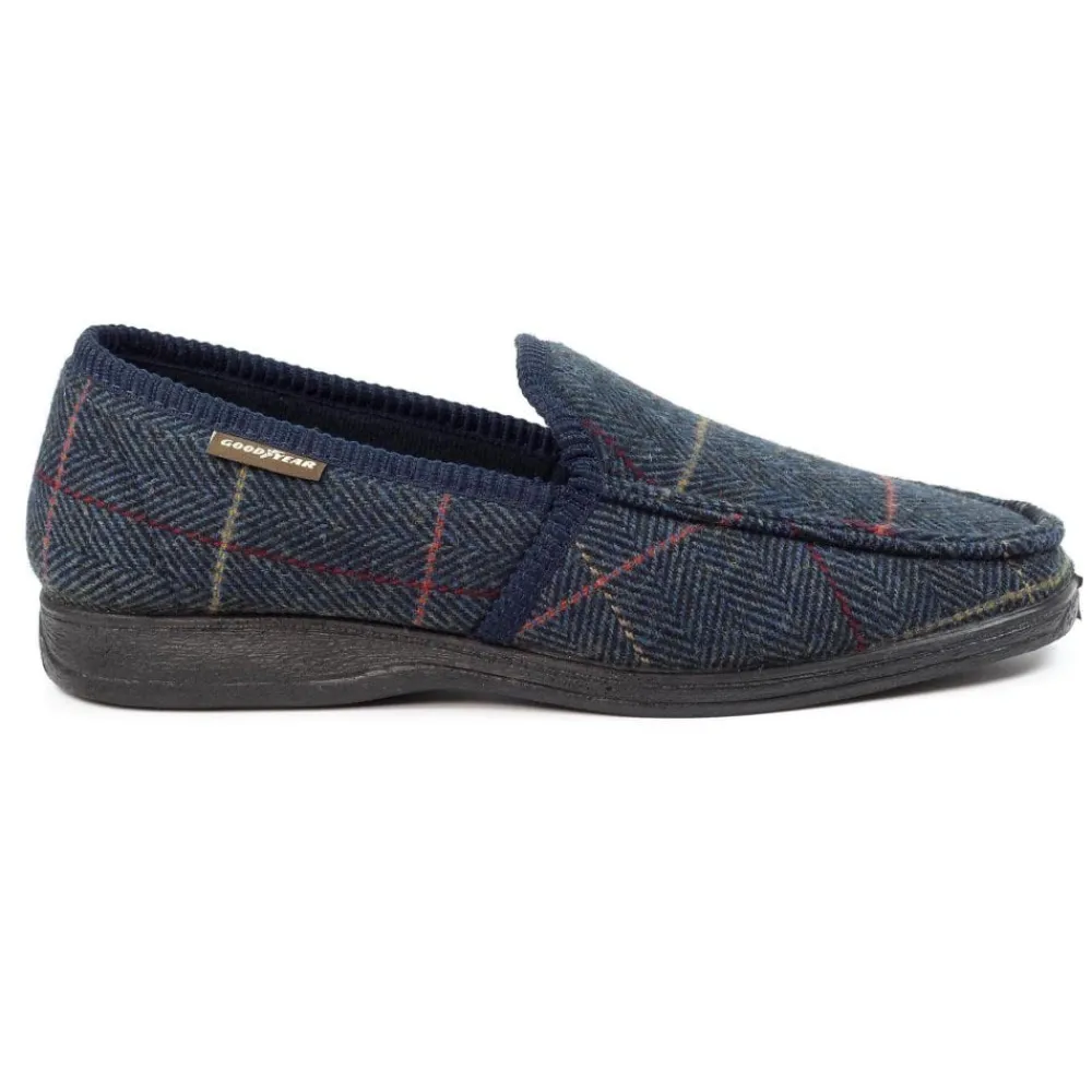 Mens Slippers-Lunar Shoes Eisenhower Slipper