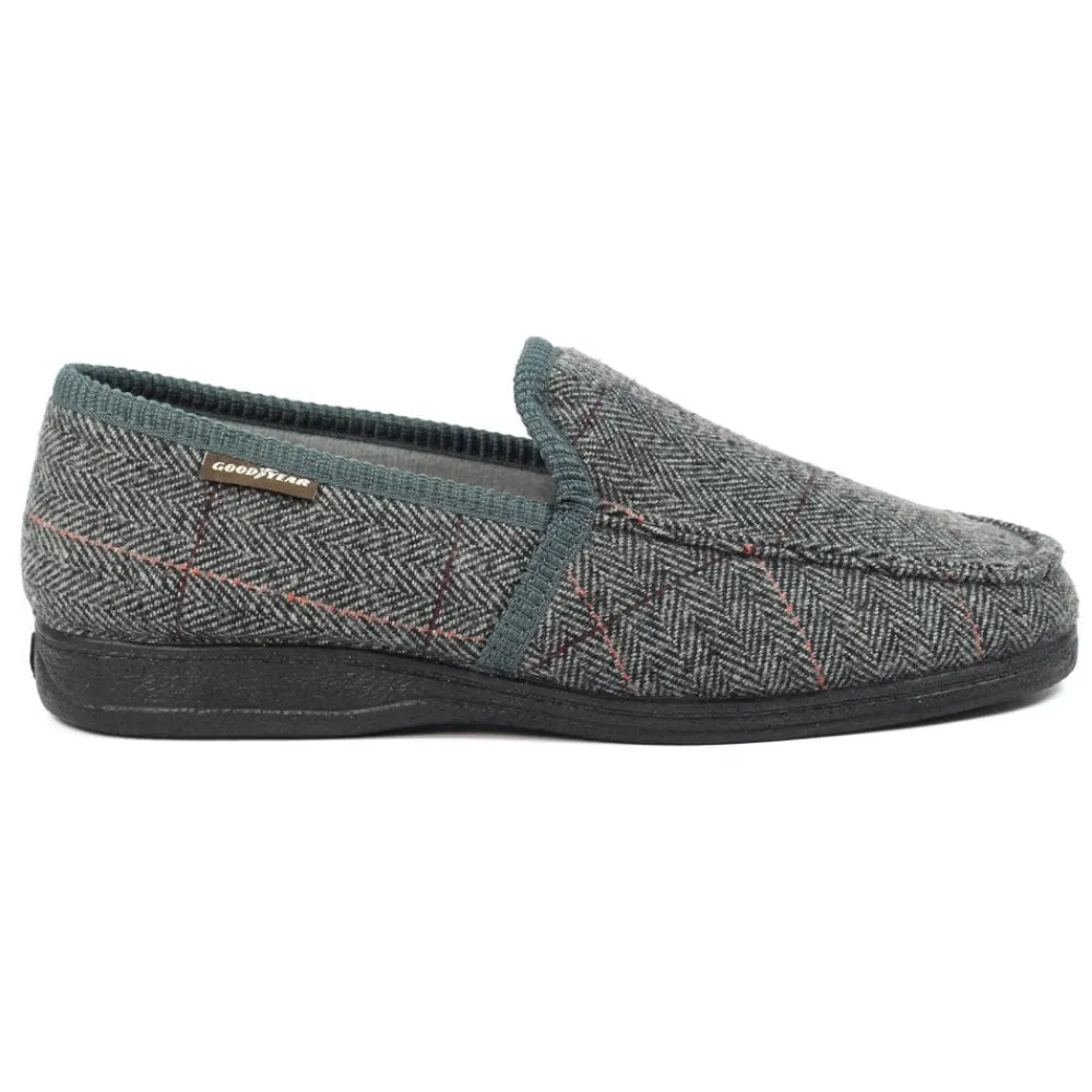 Mens Slippers-Lunar Shoes Eisenhower Slipper