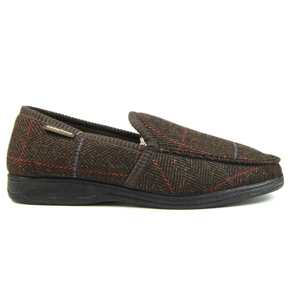 Mens Slippers-Lunar Shoes Eisenhower Slipper