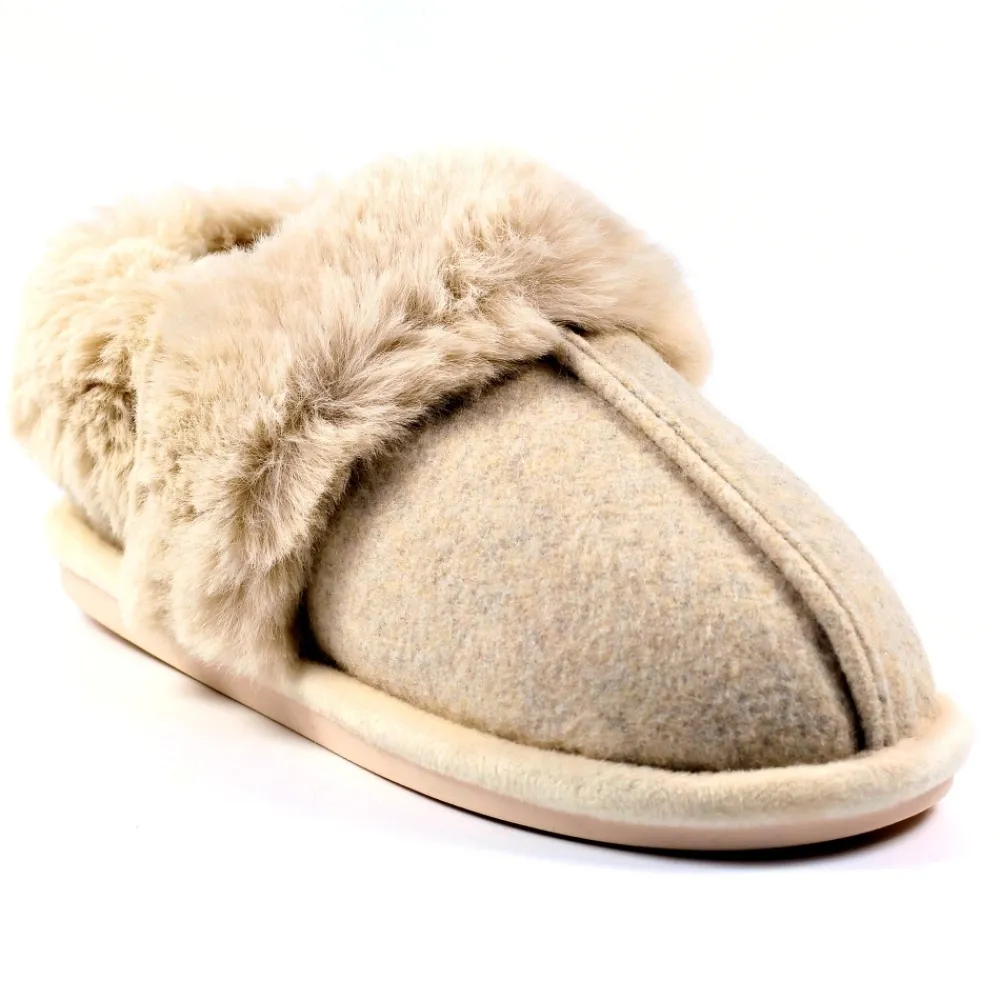 Gift Boxed Slippers | Slip-on-Lunar Shoes Ember Beige Slipper