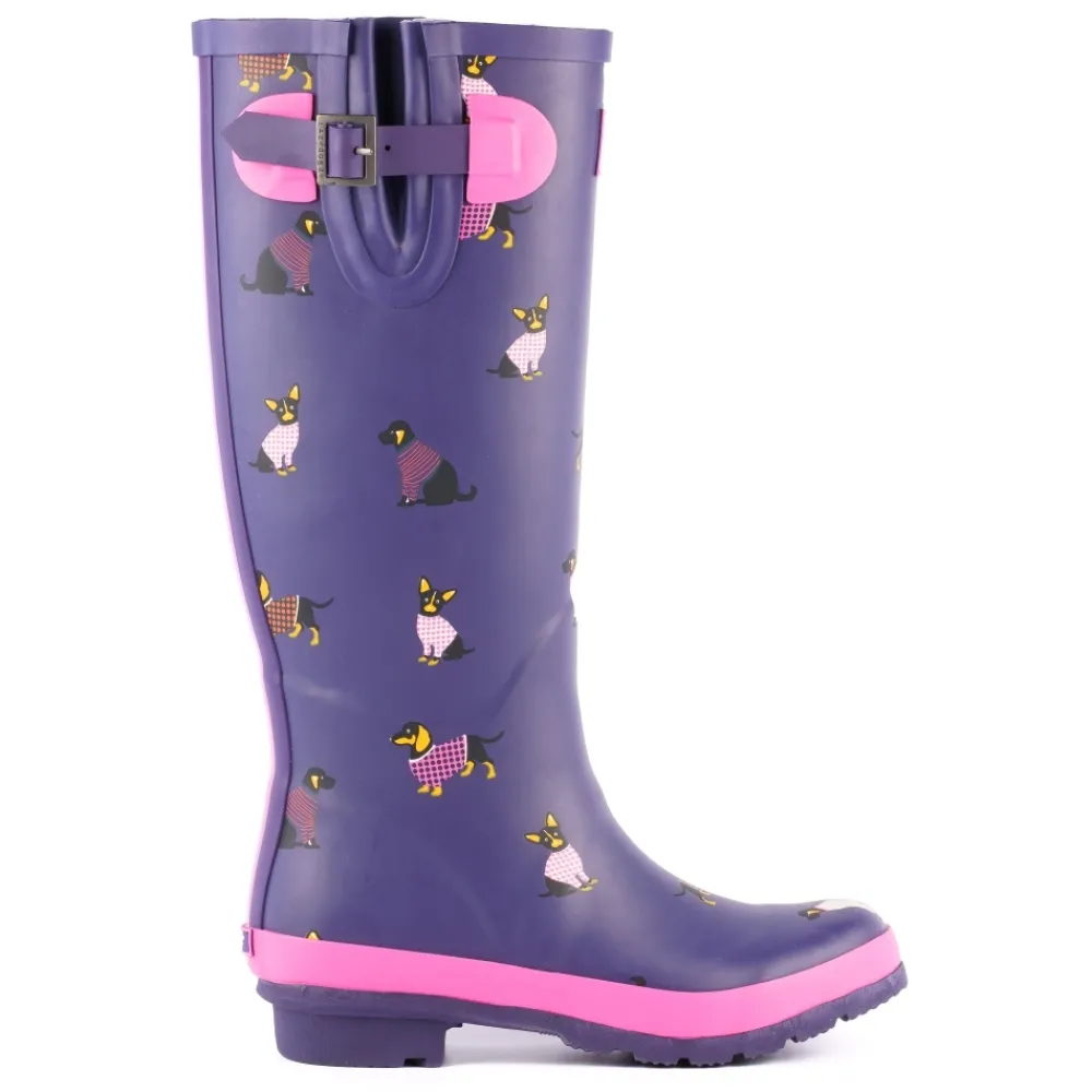 Boots | Wellies-Lunar Shoes Harper Welly Navy