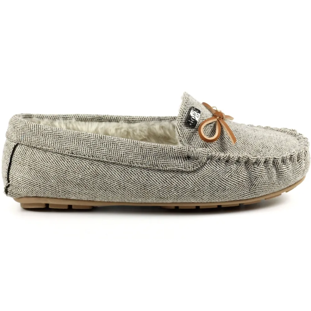 Womens Slippers | Moccasin-Lunar Shoes Jennings Beige Slipper