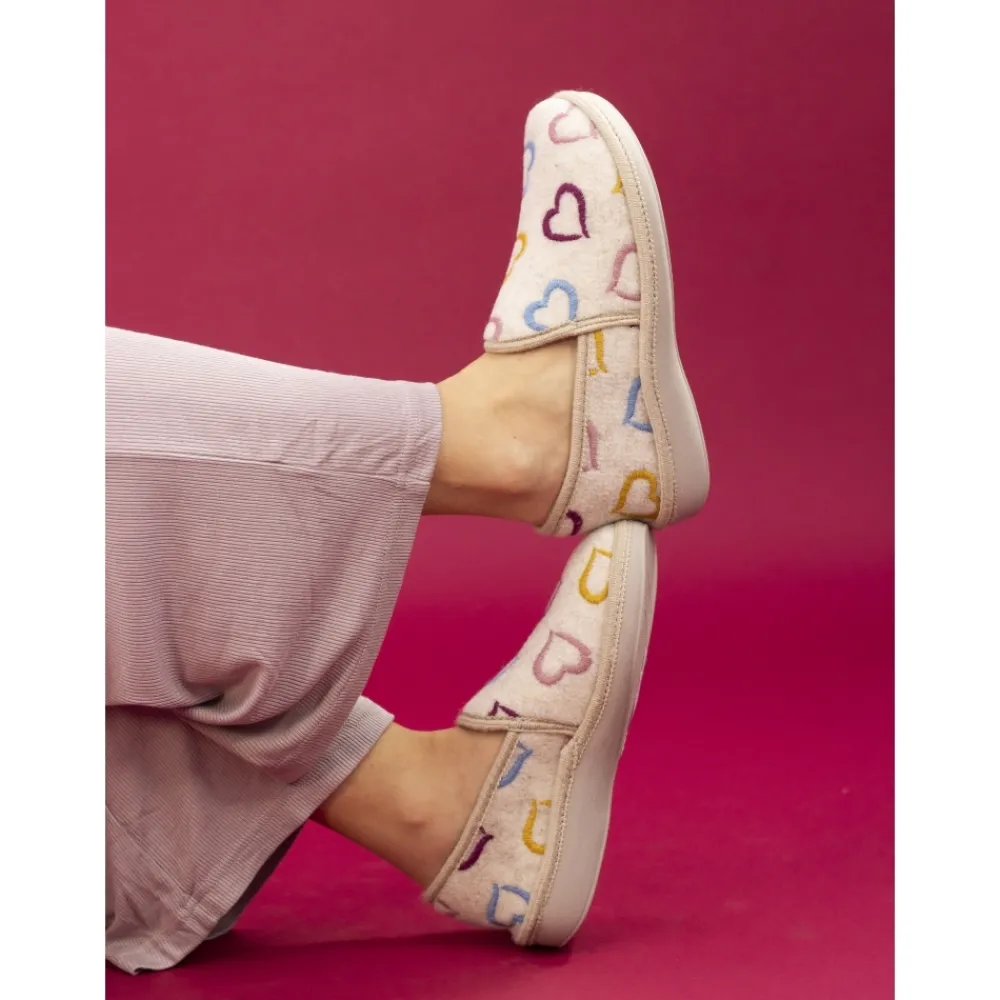 Boot | Slip-on-Lunar Shoes Joyful Beige Slipper