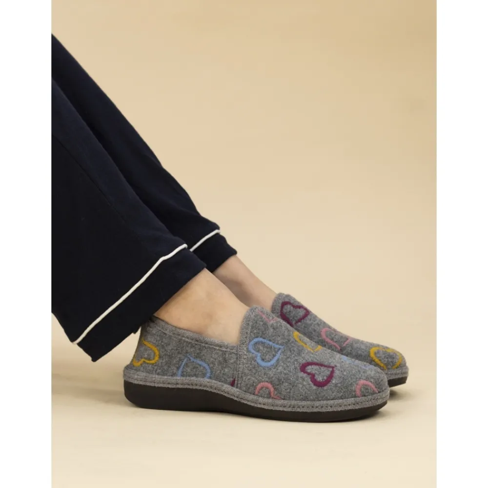 Boot | Slip-on-Lunar Shoes Joyful Grey Slipper