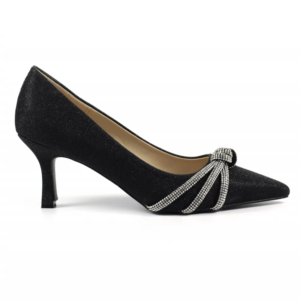 Shoes & Matching Bags | Courts-Lunar Shoes Kalina Black Court Shoe