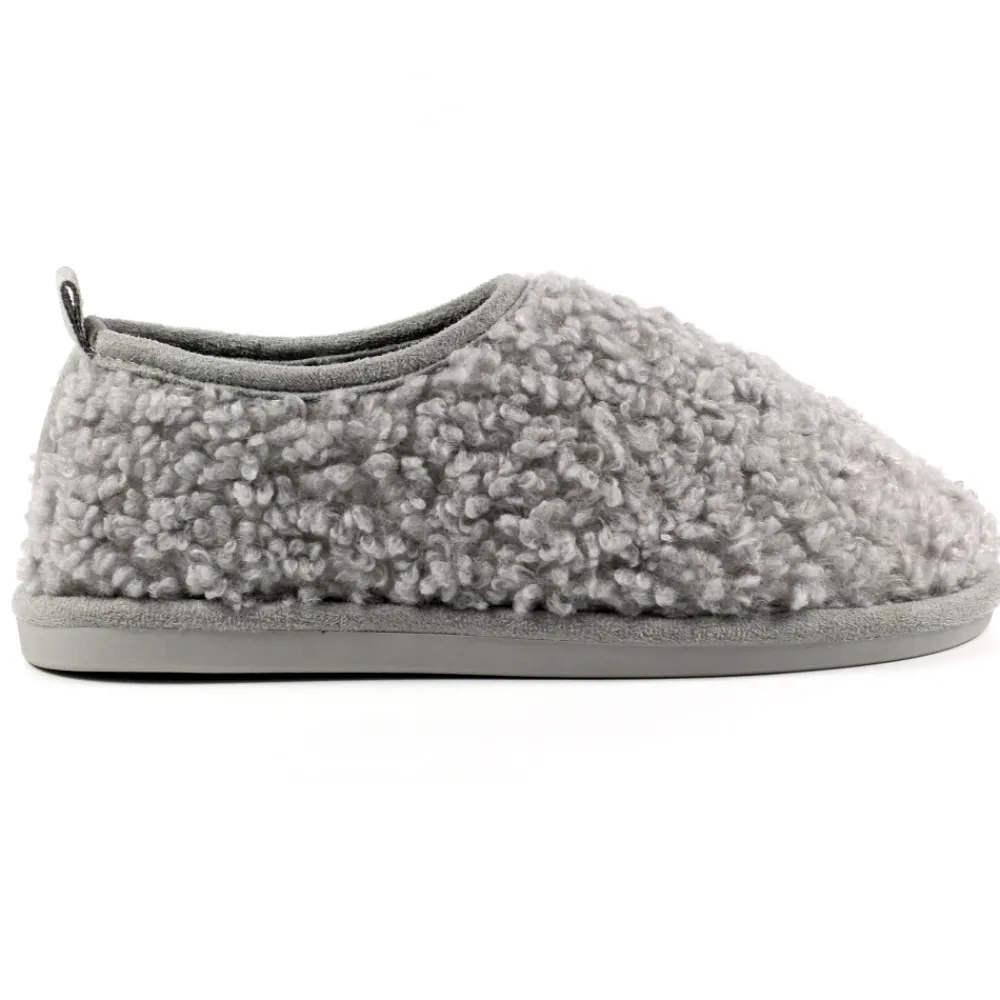 Gift Boxed Slippers | Boot-Lunar Shoes Lorella II Grey Slipper