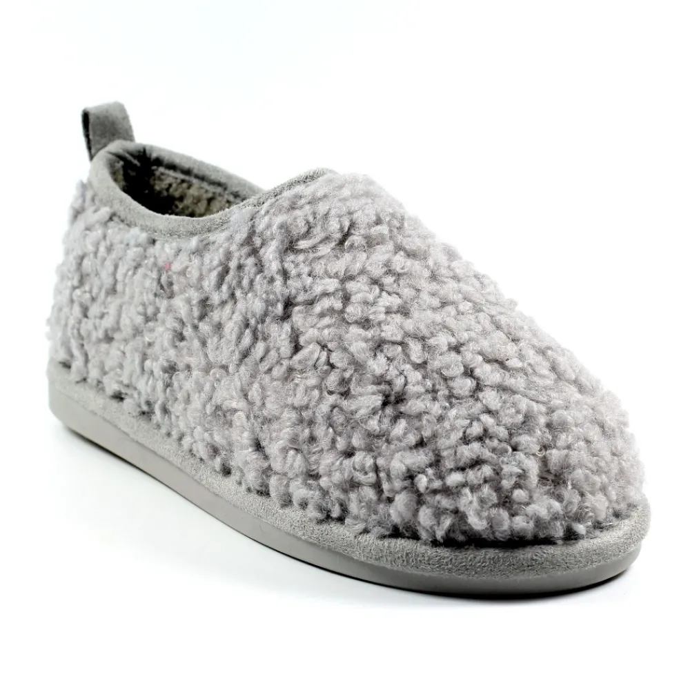 Gift Boxed Slippers | Boot-Lunar Shoes Lorella II Grey Slipper