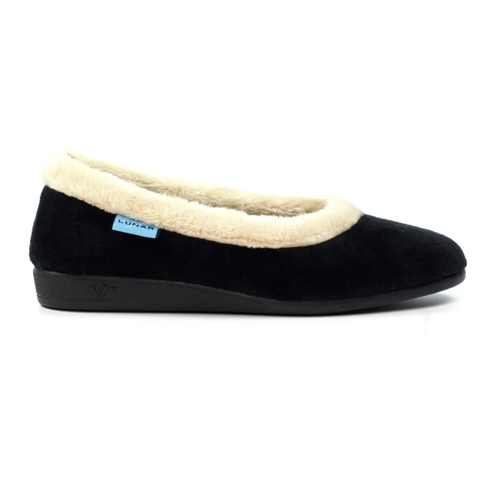 Pump | Slip-on-Lunar Shoes Mabel II Black Pump