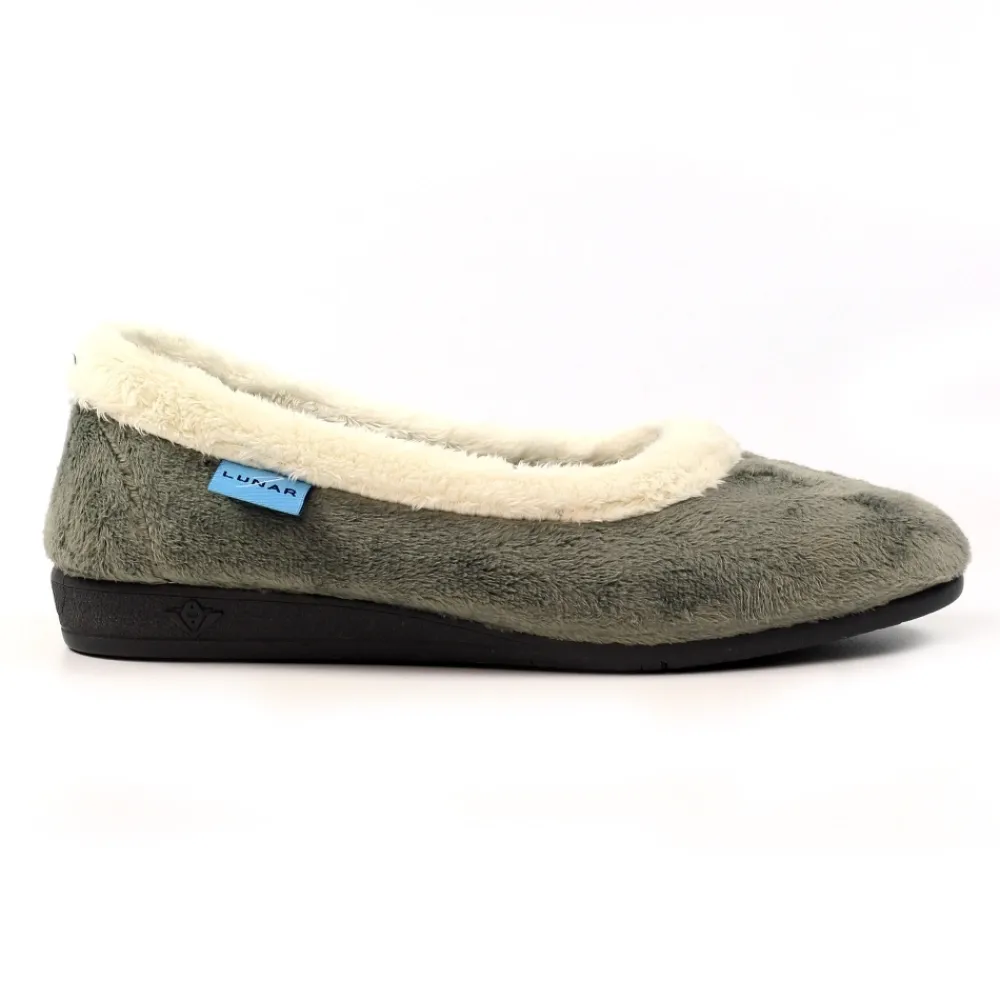 Pump | Slip-on-Lunar Shoes Mabel II Grey Pump