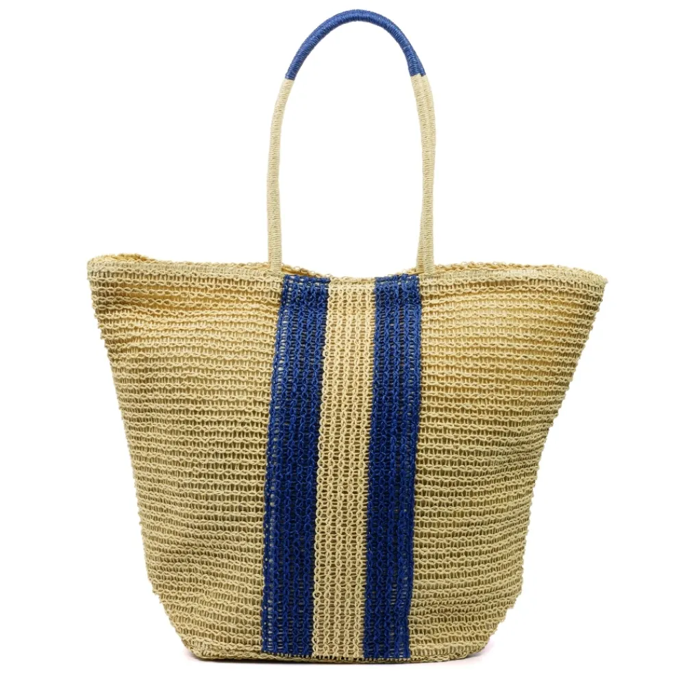 Beach-Lunar Shoes Magdalene Double Stripe Beach Bag