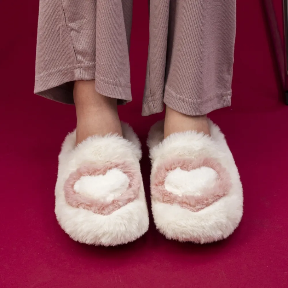 Womens Slippers | Mule-Lunar Shoes Million White Slipper