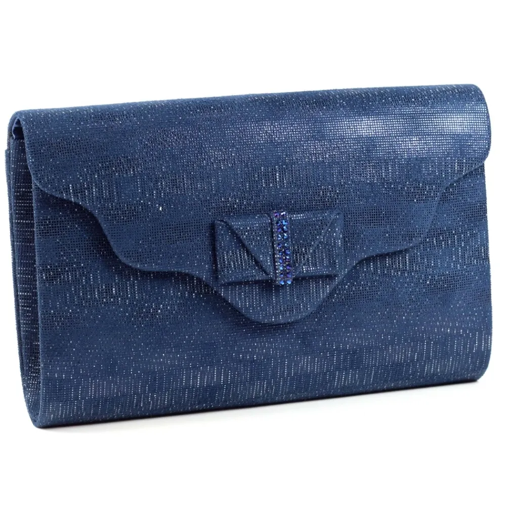 Shoes & Matching Bags | Clutch-Lunar Shoes Mira Navy Clutch Bag