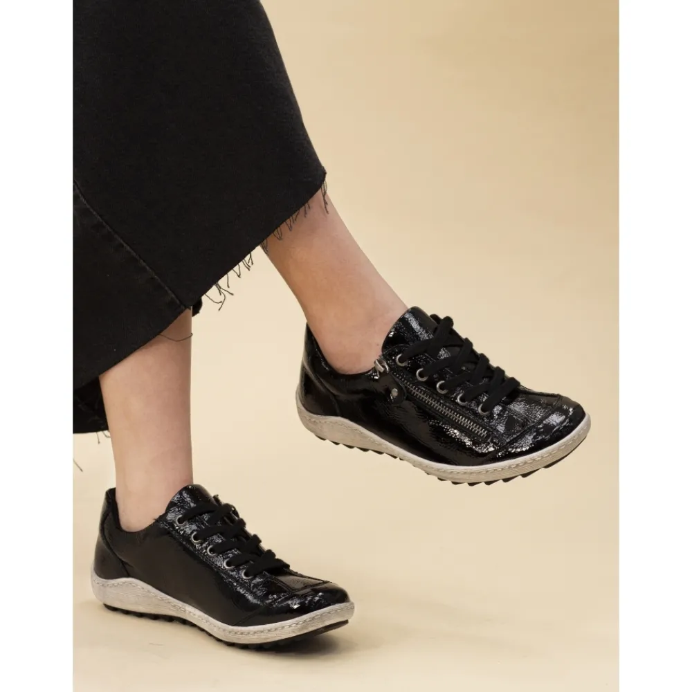 Trainers | Pumps-Lunar Shoes Napier Black Shoe