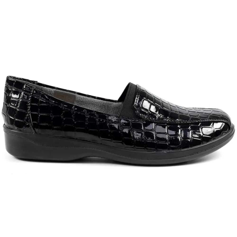 Comfort Shoes-Lunar Shoes Neive Croc Comfort Shoe