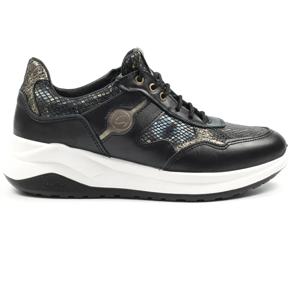 Trainers-Lunar Shoes Nightshade Gold Ladies Active Trainer