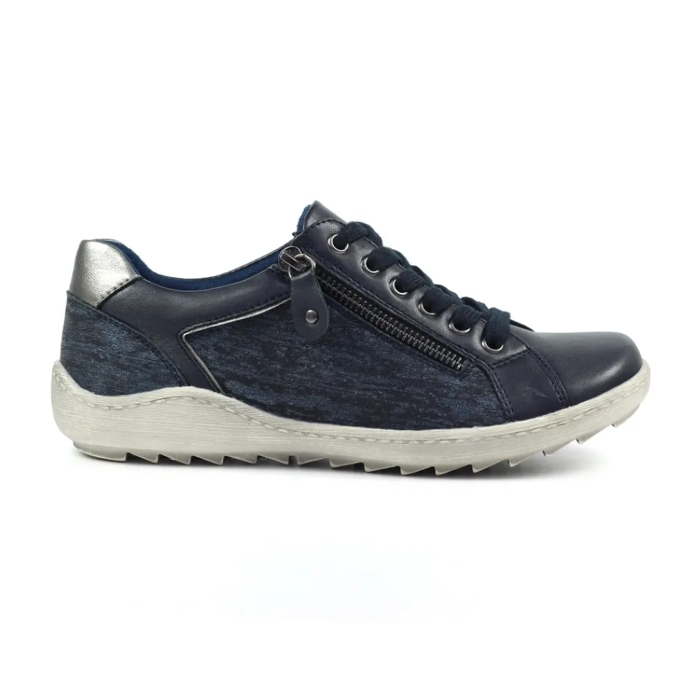 Trainers | Pumps-Lunar Shoes Pampas Navy Trainer