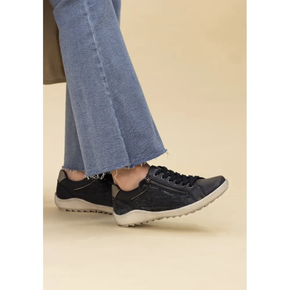 Trainers | Pumps-Lunar Shoes Pampas Navy Trainer