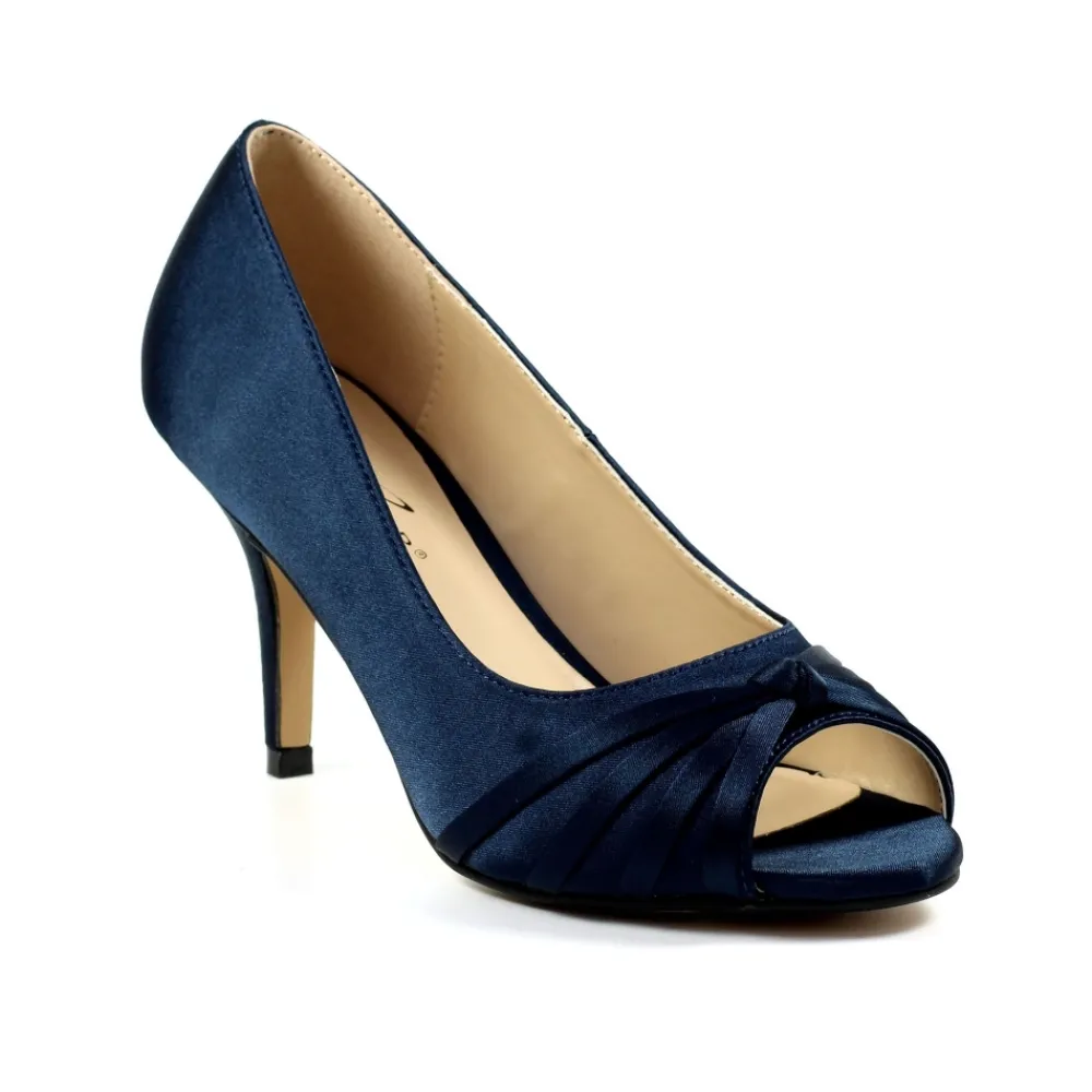 Shoes & Matching Bags | Courts-Lunar Shoes Pandora Navy Court Shoe