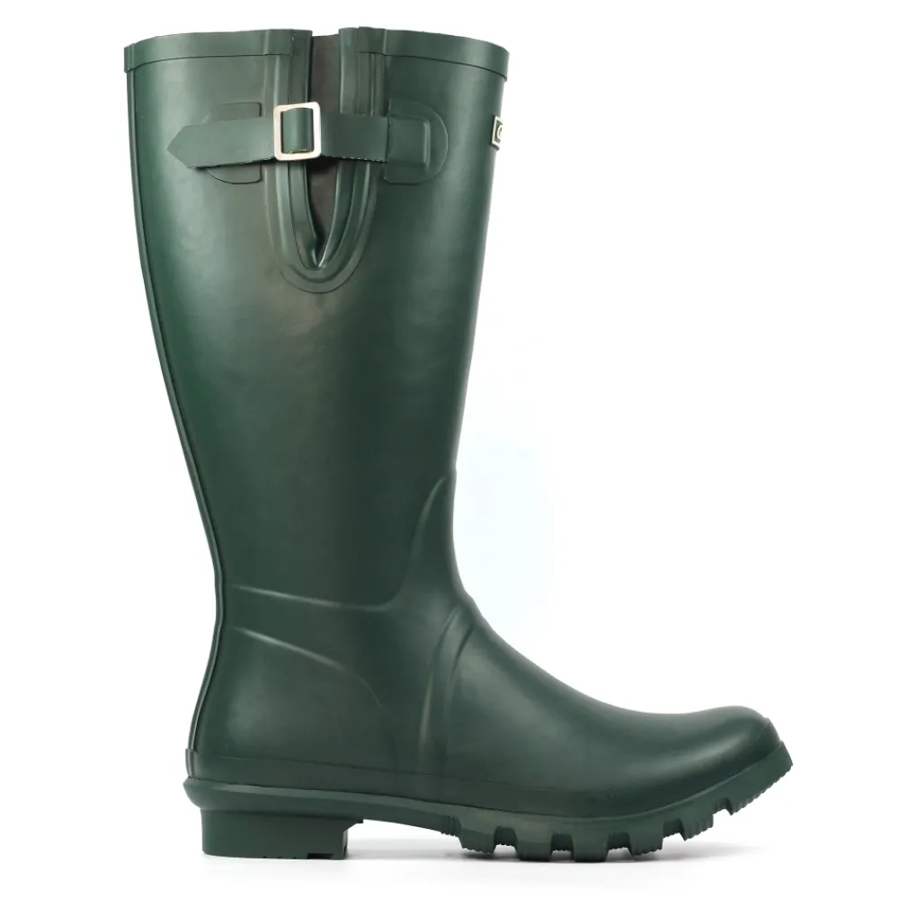 Wellies-Lunar Shoes Petersfield II Green Wellington