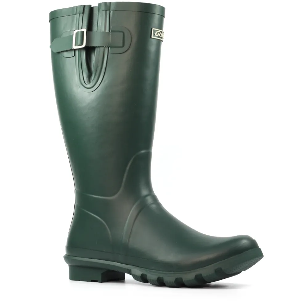 Wellies-Lunar Shoes Petersfield II Green Wellington