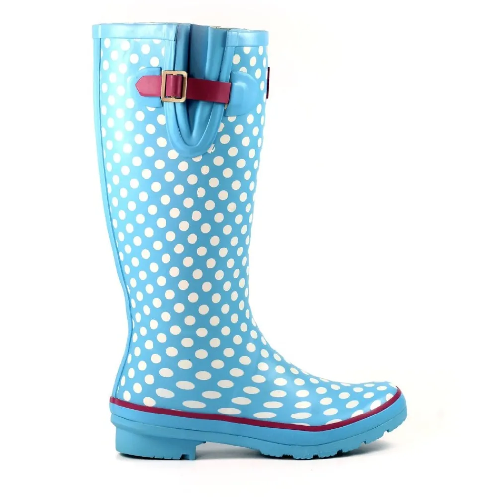 Wellies-Lunar Shoes Polka Dot Wellington