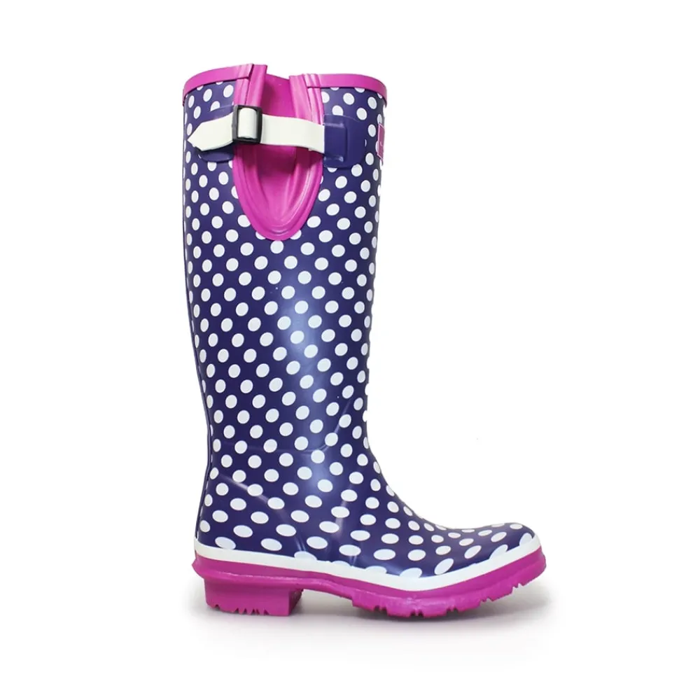 Wellies-Lunar Shoes Polka Dot Wellington