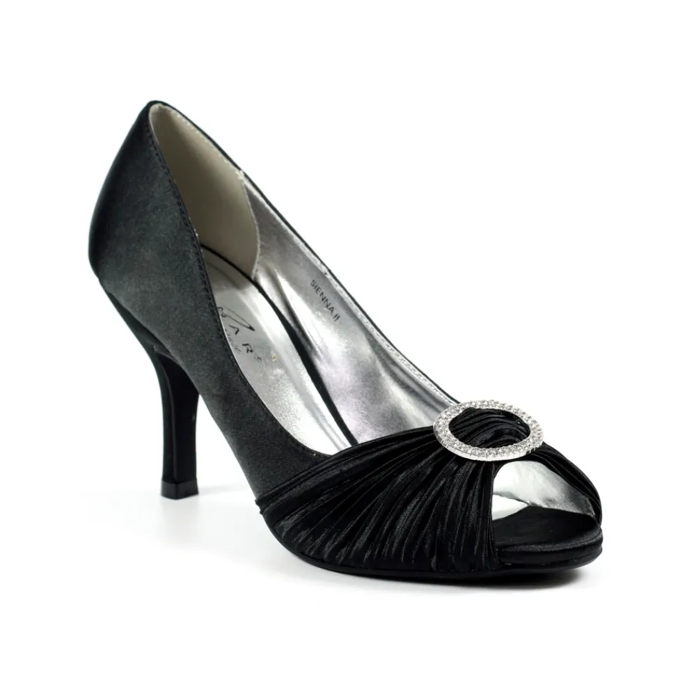 Shoes & Matching Bags | Courts-Lunar Shoes Sienna II Black Court Shoe