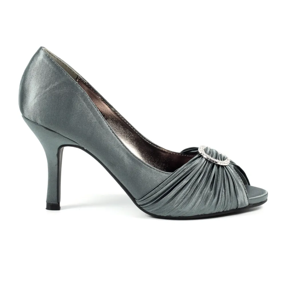 Shoes & Matching Bags | Courts-Lunar Shoes Sienna II Dark Grey Court Shoe