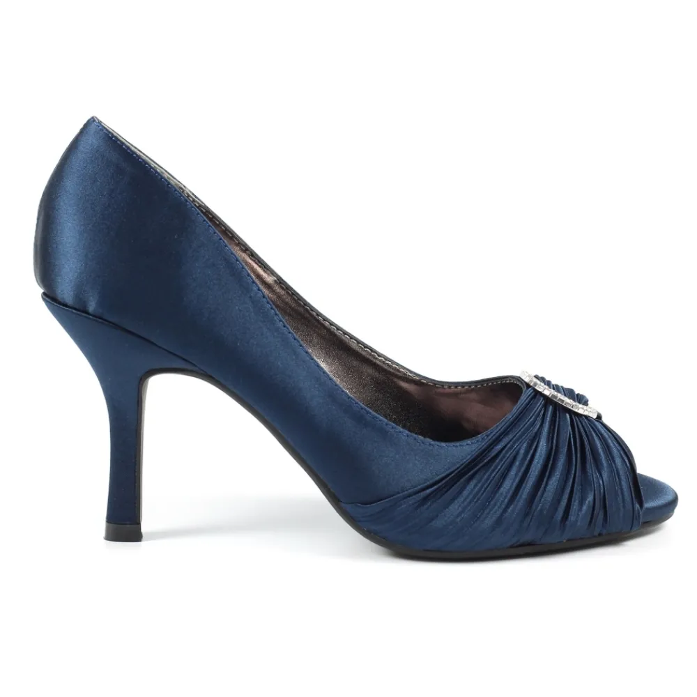 Shoes & Matching Bags | Courts-Lunar Shoes Sienna II Navy Court Shoe